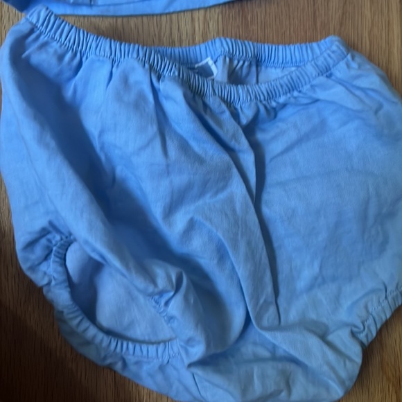 Beautiful hand sewn dress and bloomers from France for three month old - Picture 2 of 4